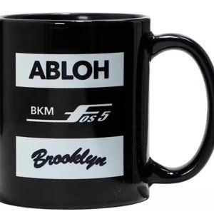 Virgil Abloh x Brooklyn Museum "Figures of Speech" BKM Black Mug Cup